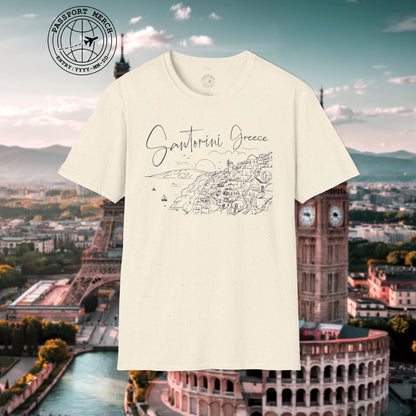 Santorini Dreaming Greece T-Shirt