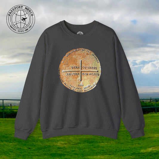 Four Corners - Utah, Colorado, Arizona, New Mexico Crewneck