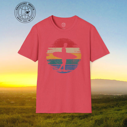 Retro Sun Surfer Dude T-Shirt