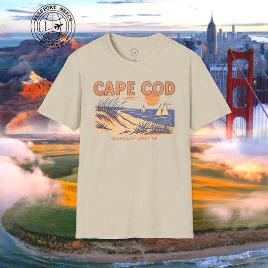 Cape Cod, Massachusetts - 80's Vintage T-Shirt