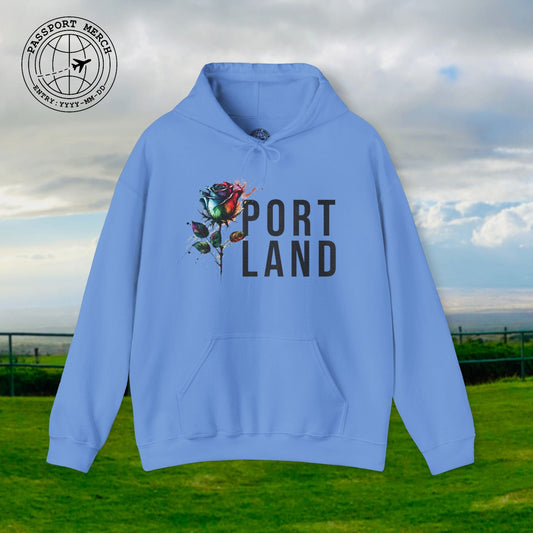 Portland Rose, Oregon Hoodie