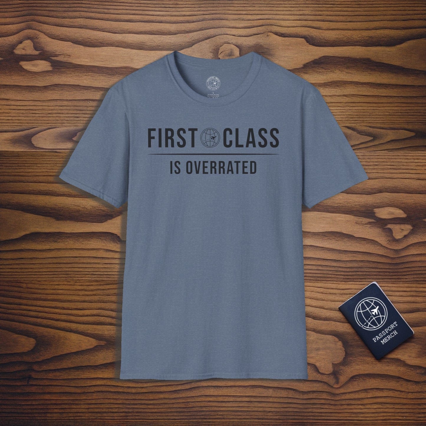 First Class is Overrated Brand Icon T-Shirt