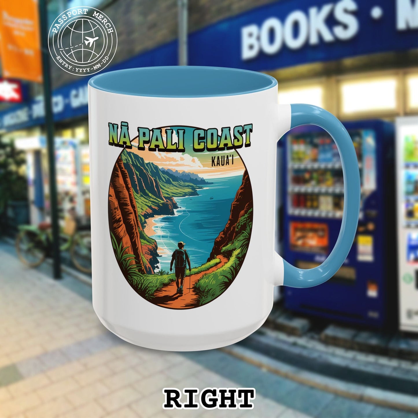 Napali Coast, Kauai, Hawaii 15oz Mug