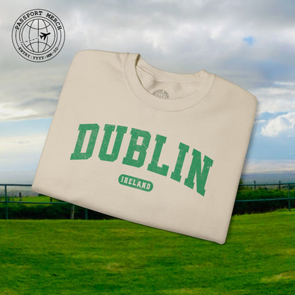 Classic Athletic (Bucket List Edition), Dublin, Ireland Crewneck