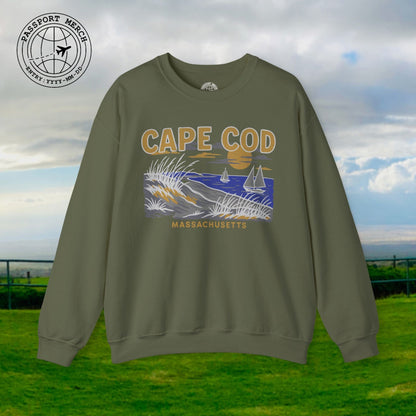 Cape Cod, Massachusetts - 80's Vintage Crewneck