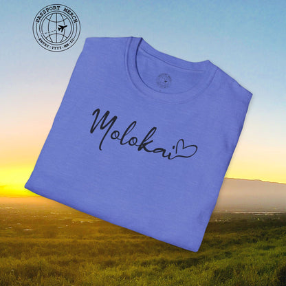 Heart Signature (Islands Edition), Molokai, Hawaii T-Shirt