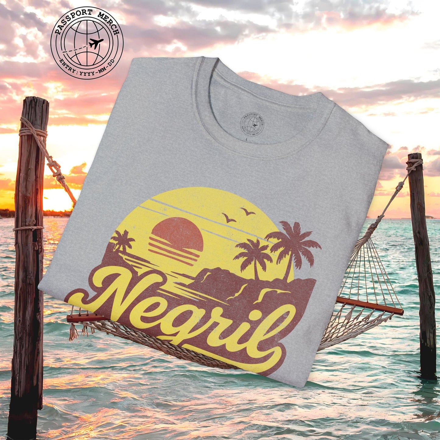 Negril, Jamaica - 80's Vintage T-Shirt