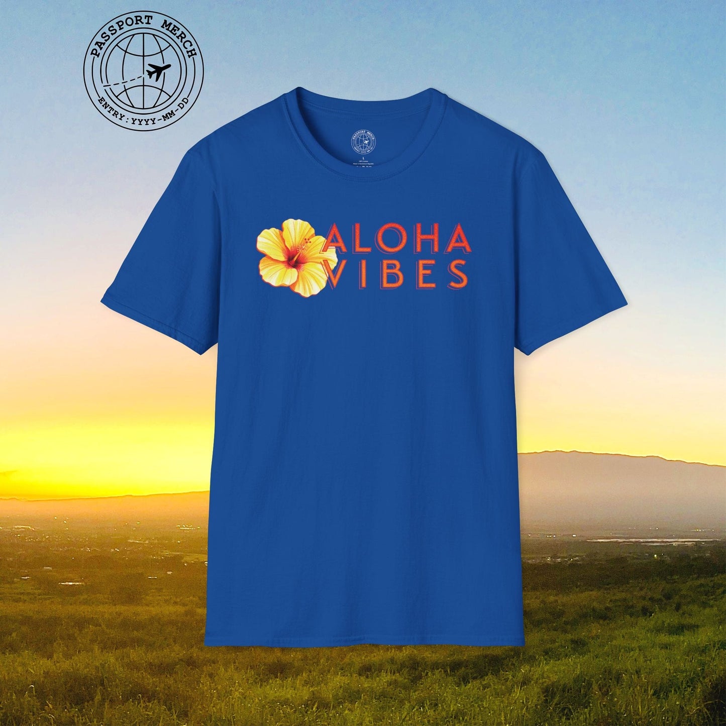 Sun-Kissed Hibiscus Aloha Vibes, Hawaii T-Shirt