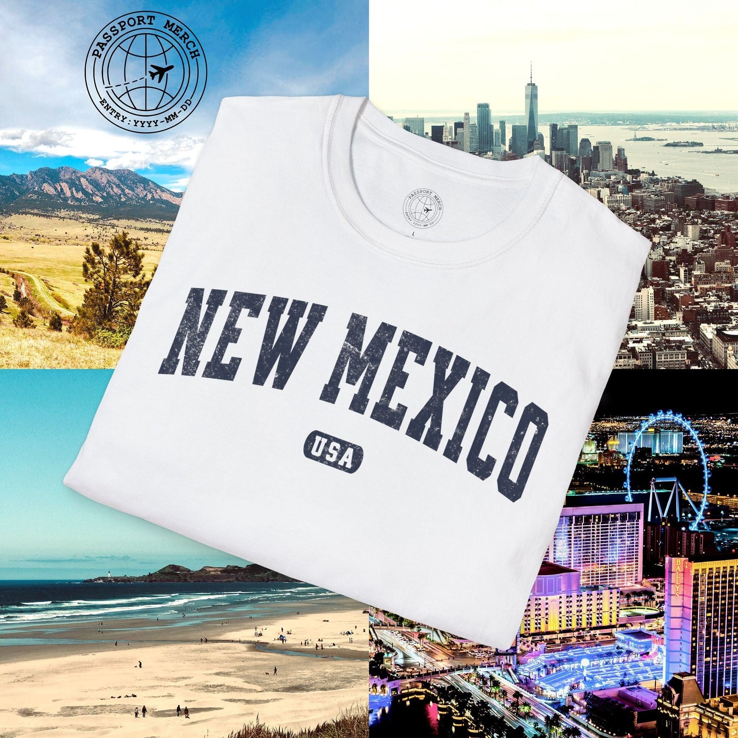 Classic Athletic, New Mexico (50 States Edition) T-Shirt