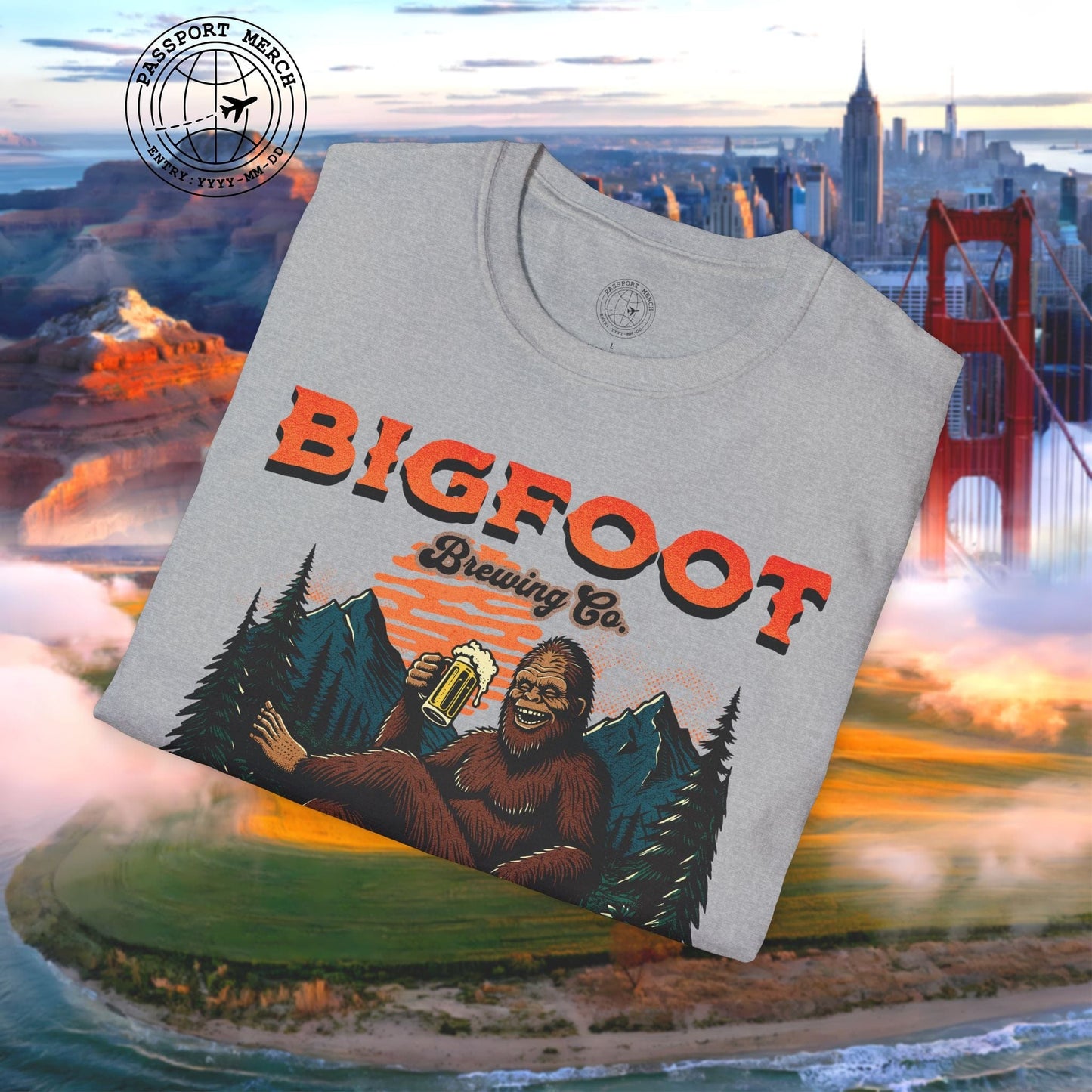 Bigfoot Brewing Company, Washington T-Shirt