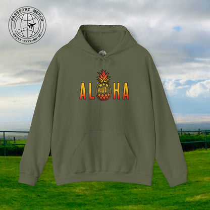 Aloha Pineapple Fire, Hawaii Hoodie