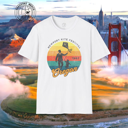 Vintage Newport Oregon Kite Festival T-Shirt
