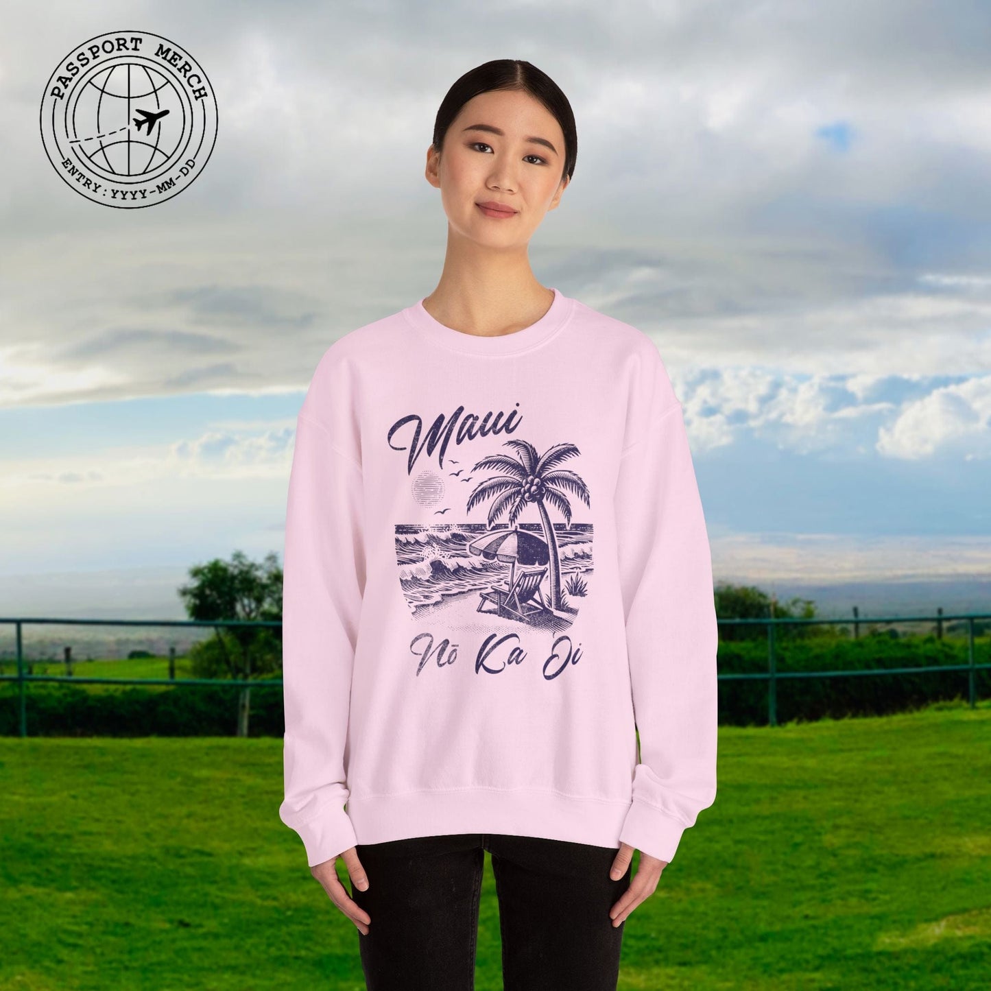 Maui No Ka Oi Hawaii Crewneck