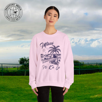 Maui No Ka Oi Hawaii Crewneck