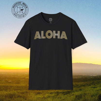 Retro Bling Aloha, Hawaii T-Shirt