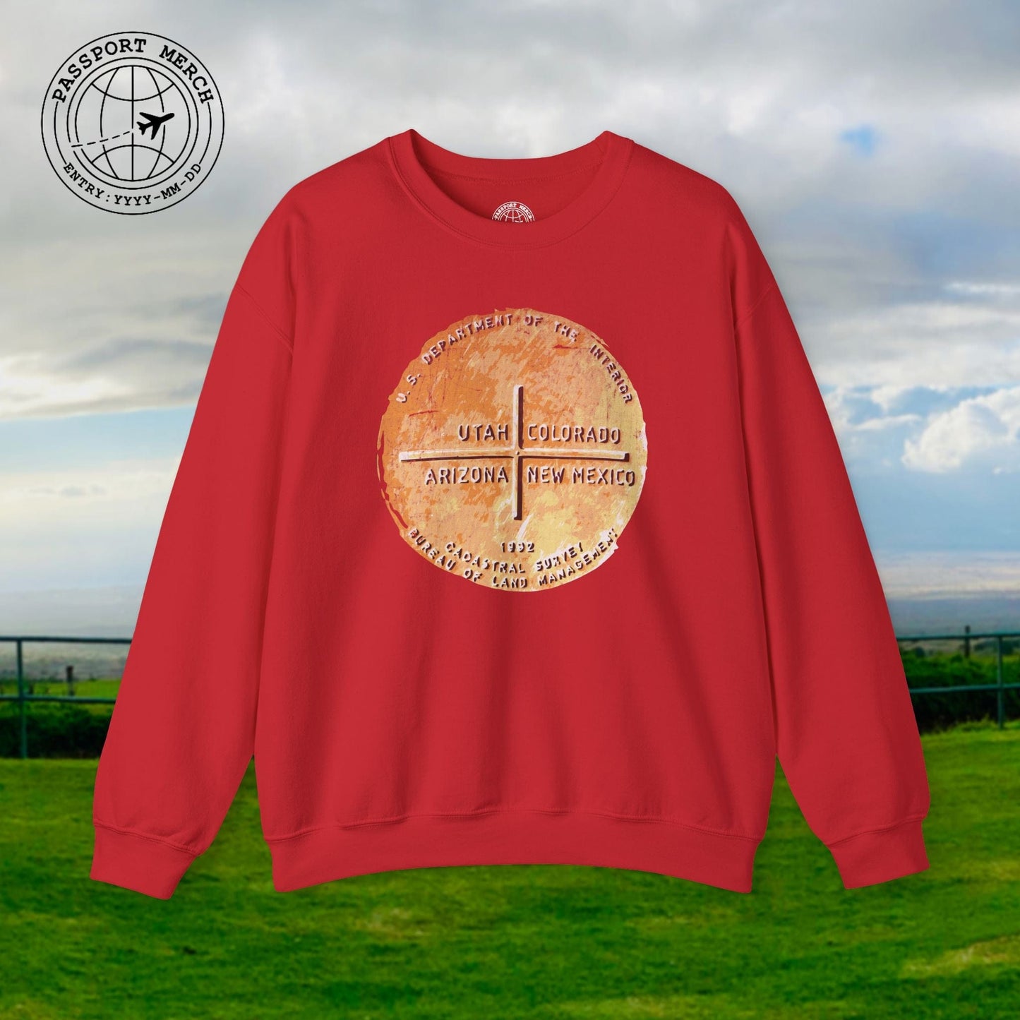 Four Corners - Utah, Colorado, Arizona, New Mexico Crewneck