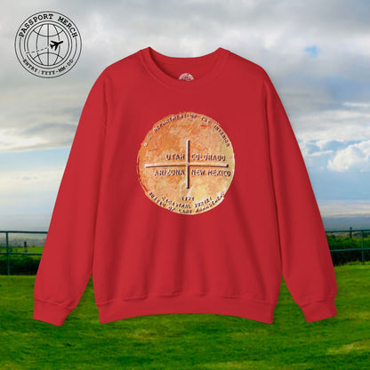 Four Corners - Utah, Colorado, Arizona, New Mexico Crewneck