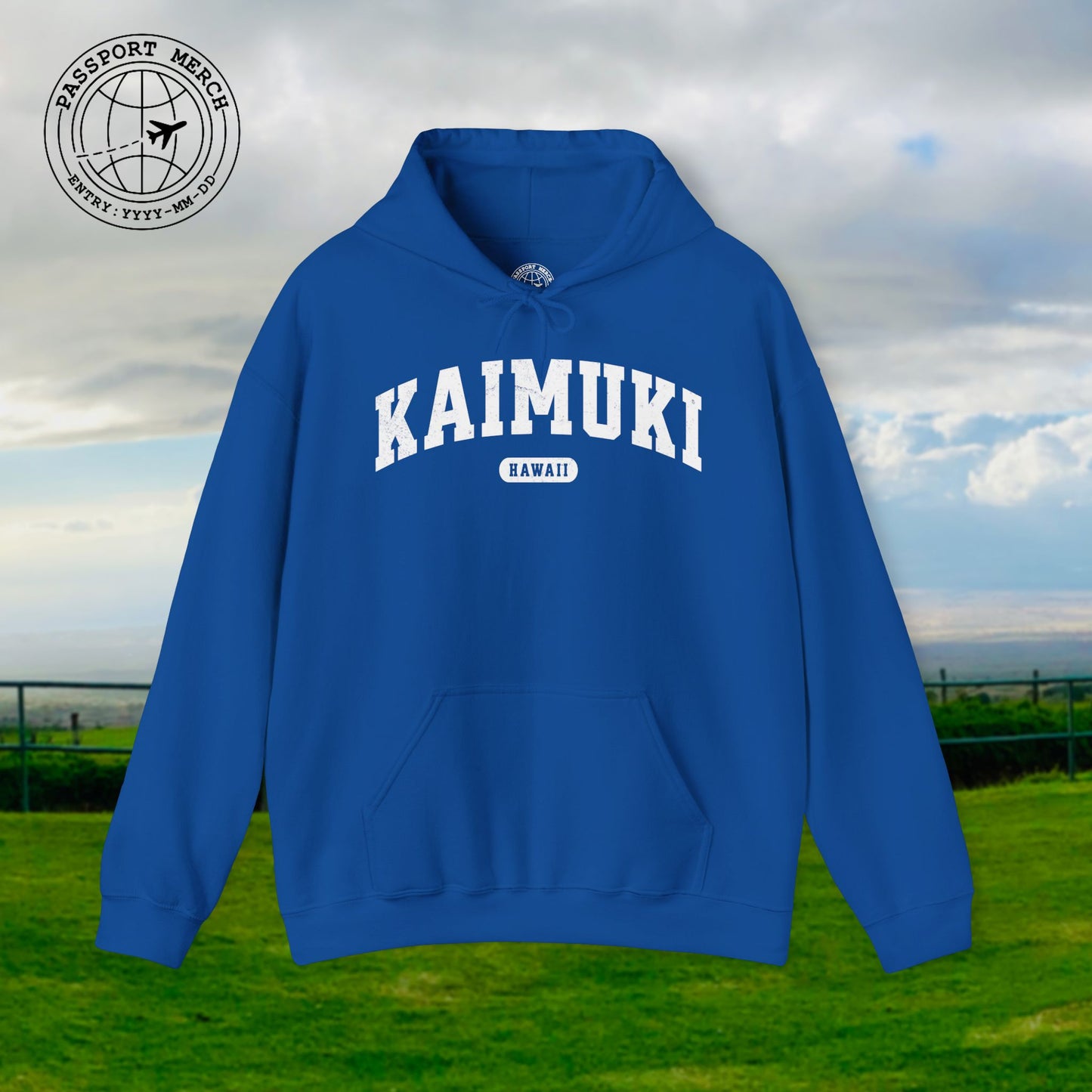 Classic Athletic, Kaimuki, Hawaii (Fan Service) Hoodie