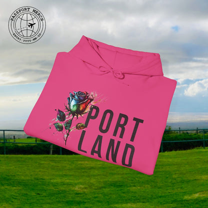 Portland Rose, Oregon Hoodie