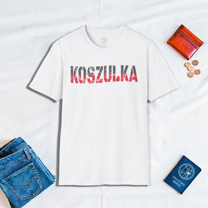 T-Shirt that says T-Shirt in Polish