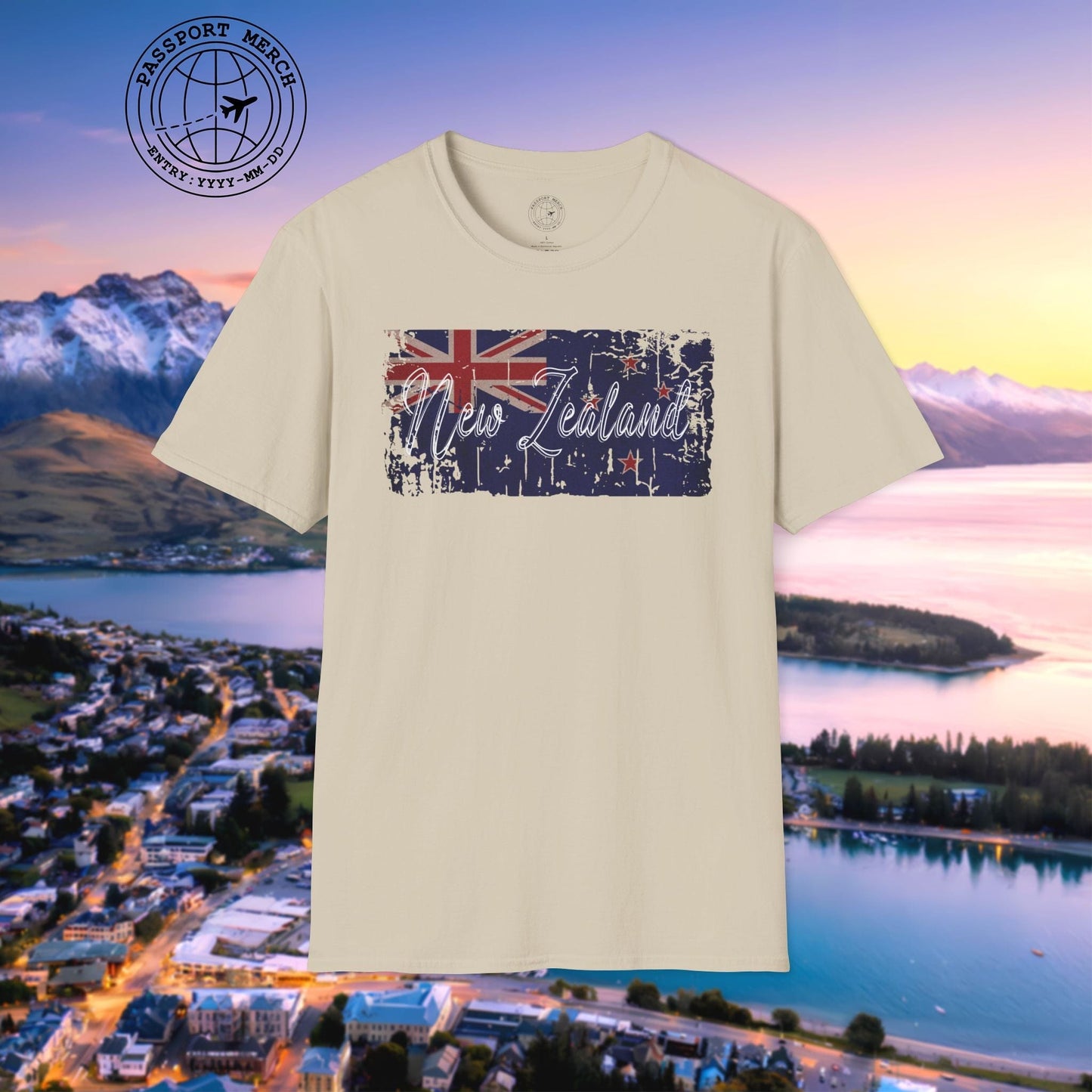 Vintage New Zealand Flag T-Shirt