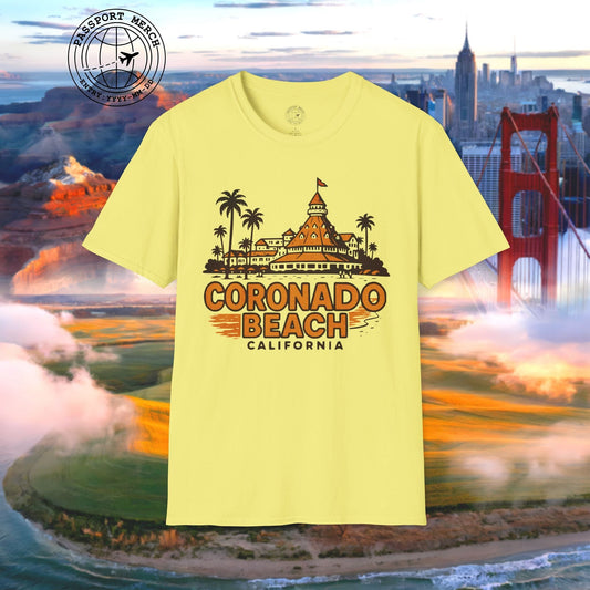Coronado Beach, California - 80's Vintage T-Shirt