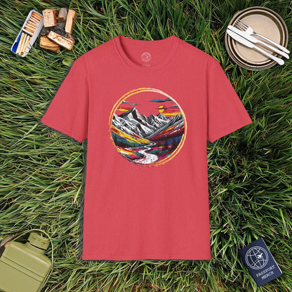 Modern Alpine Wanderlust, Colorado T-Shirt