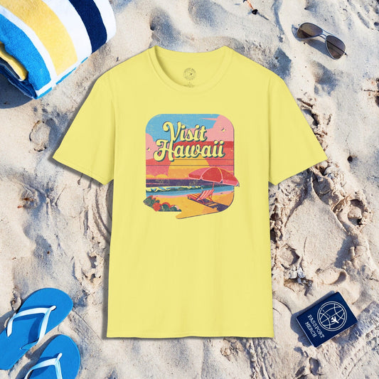 Retro Visit Hawaii T-Shirt