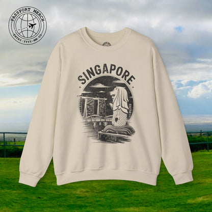 Vintage Singapore Merlion Crewneck
