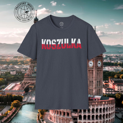 T-Shirt that says T-Shirt in Polish