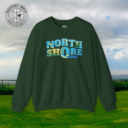 Underwater Dreams, North Shore Oahu, Hawaii Crewneck