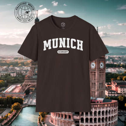 Classic Athletic (Bucket List Edition), Munich, Germany T-Shirt