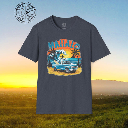Retro Truck Hawaii Mahalo T-Shirt