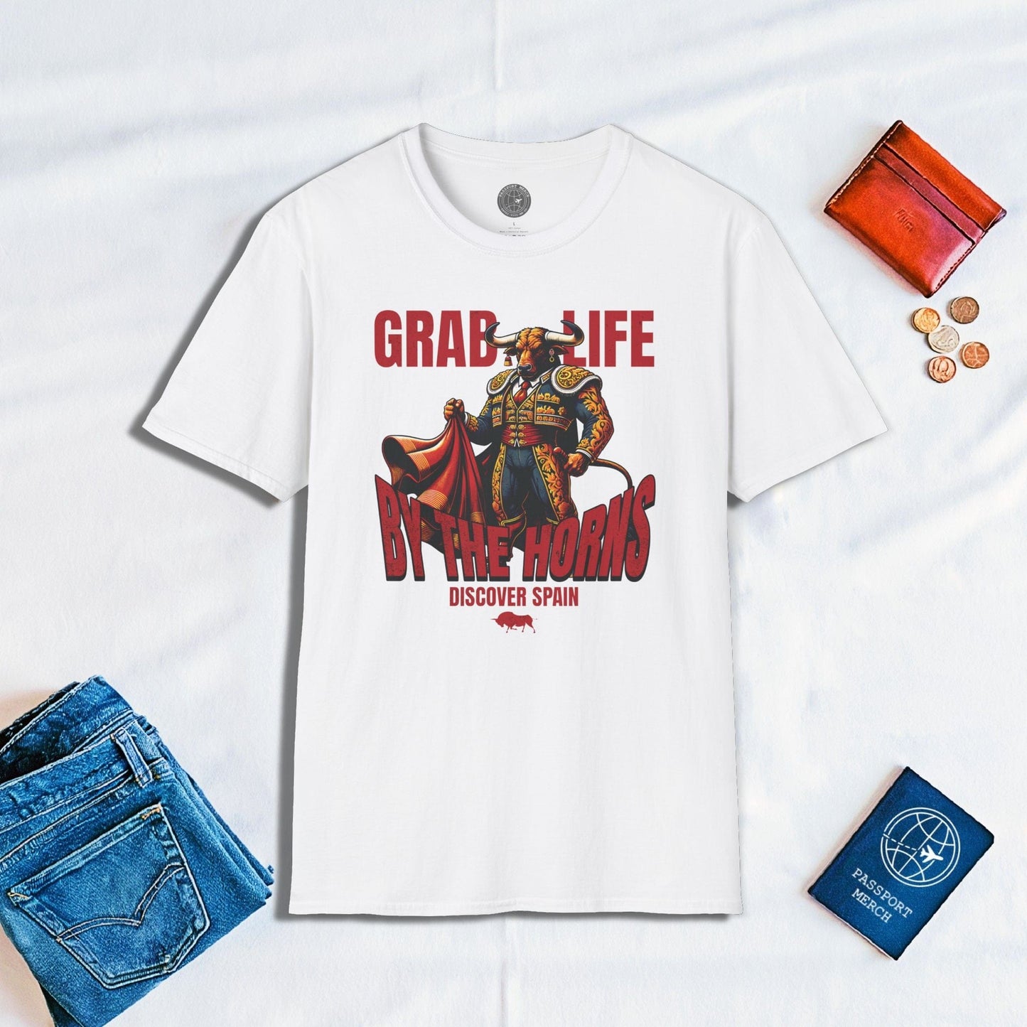 Grab Life By The Horns, Discover Spain T-Shirt