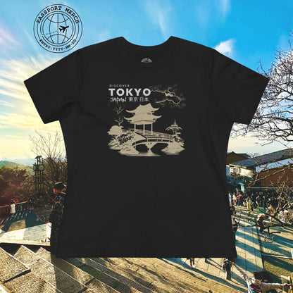 Discover Tokyo Japan, Womens Fit T-Shirt