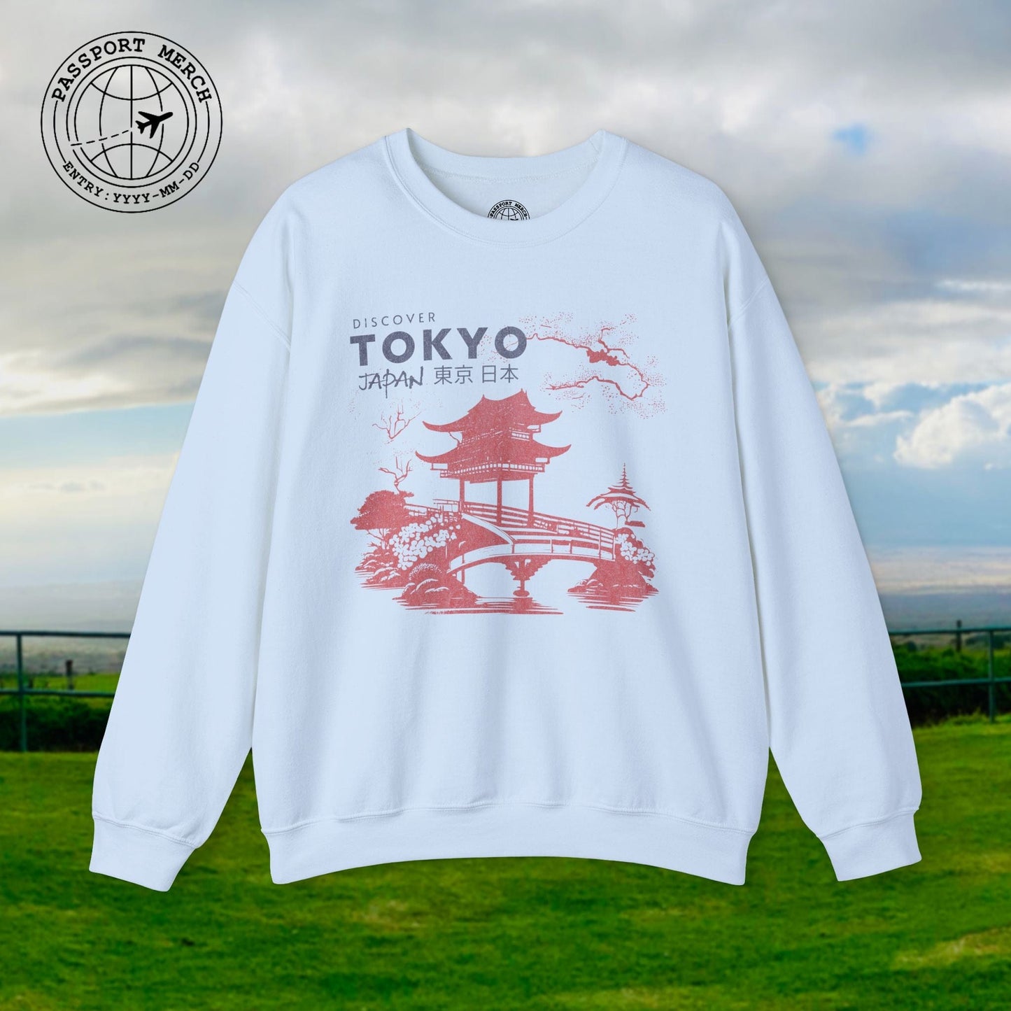 Discover Tokyo Japan Crewneck