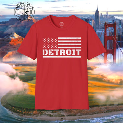 Detroit Stars & Stripes, Michigan T-Shirt