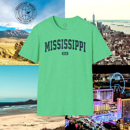 Classic Athletic, Mississippi (50 States Edition) T-Shirt