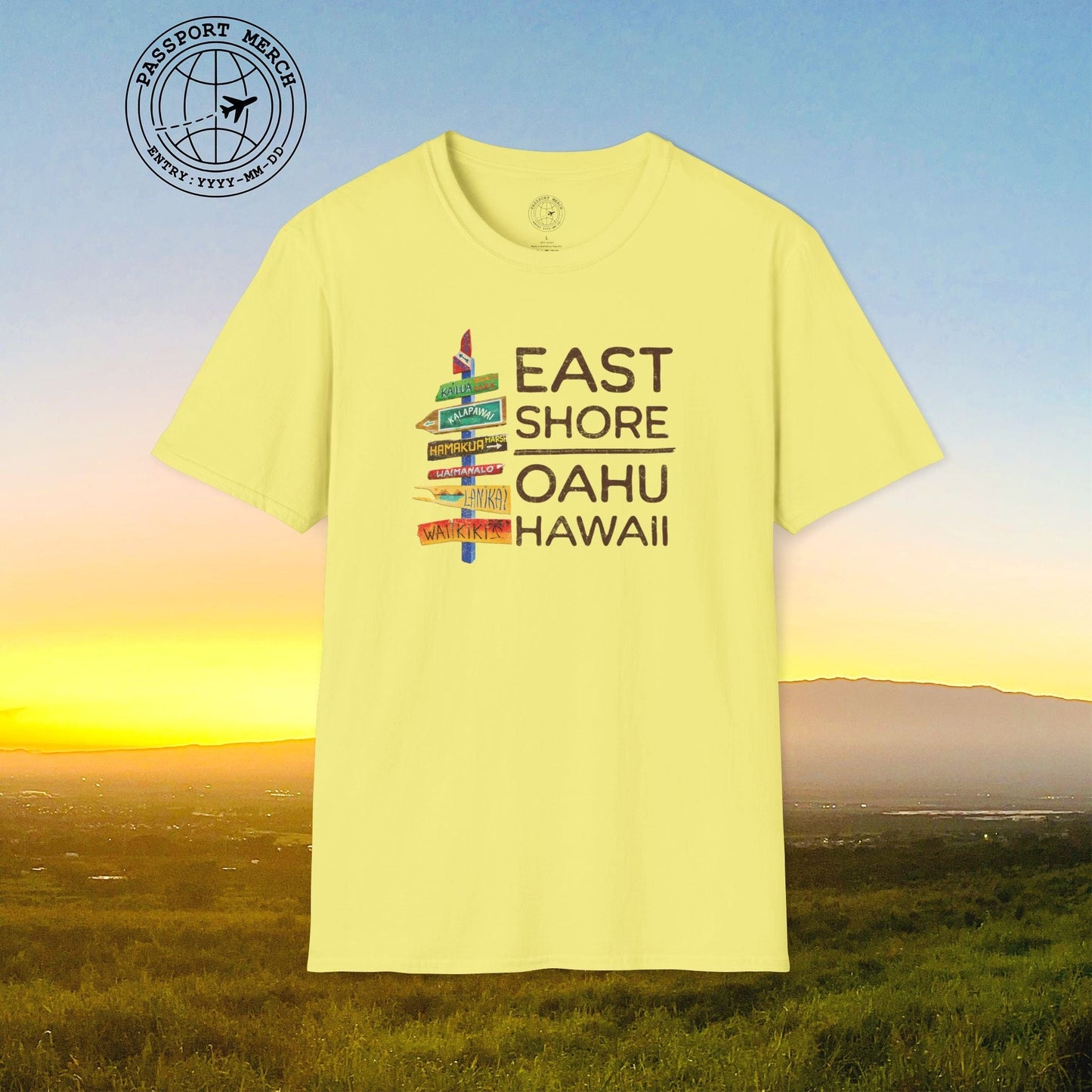Signs of Wanderlust, East Shore, Oahu, Hawaii T-Shirt