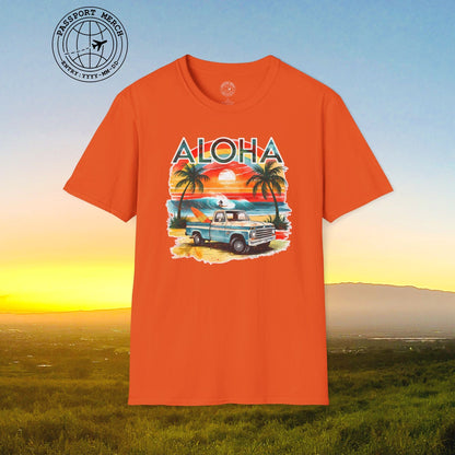 Retro Truck Hawaii Aloha T-Shirt