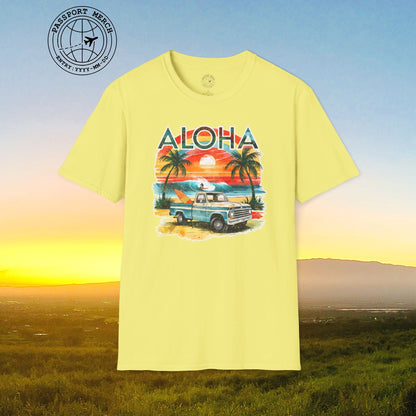 Retro Truck Hawaii Aloha T-Shirt