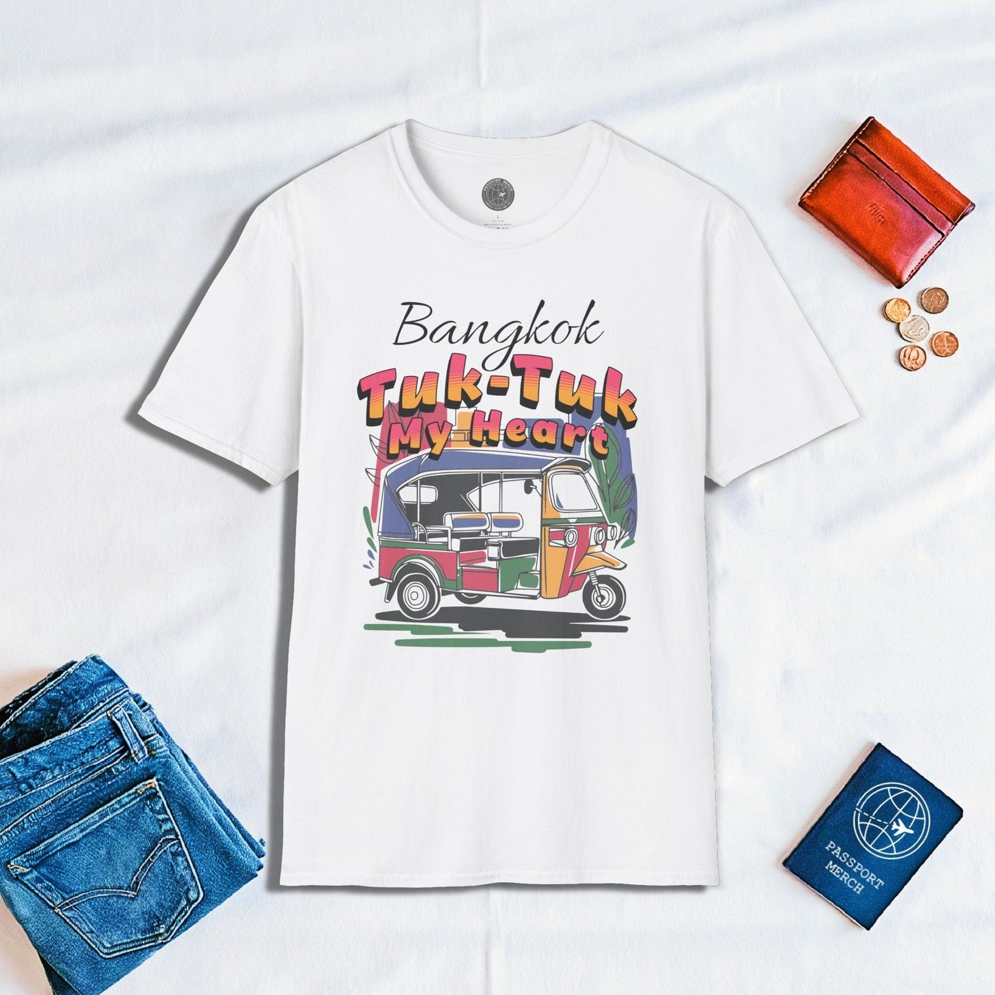 Bangkok Tuk-Tuk My Heart Thailand T-Shirt