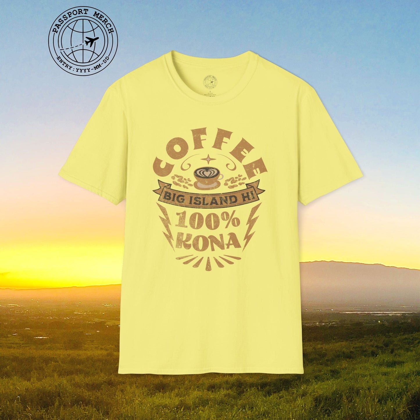 100 Percent Kona Coffee Hawaii T-Shirt