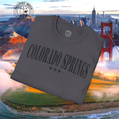 Classic Military, Colorado Springs, Colorado T-Shirt