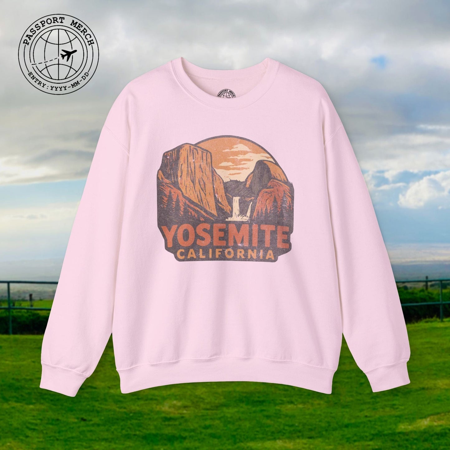 Yosemite, California - 80's Vintage Crewneck