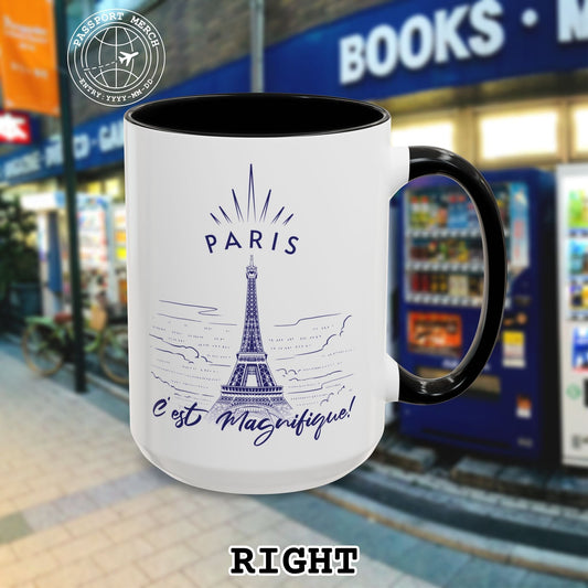 Paris C'est Magnifique France 15oz Mug