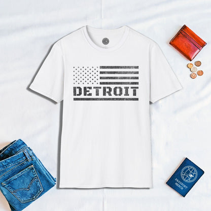 Detroit Stars & Stripes, Michigan T-Shirt