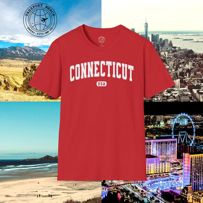 Classic Athletic, Connecticut (50 States Edition) T-Shirt