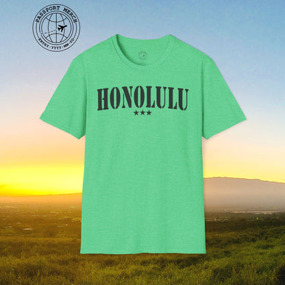 Classic Military, Honolulu, Hawaii T-Shirt
