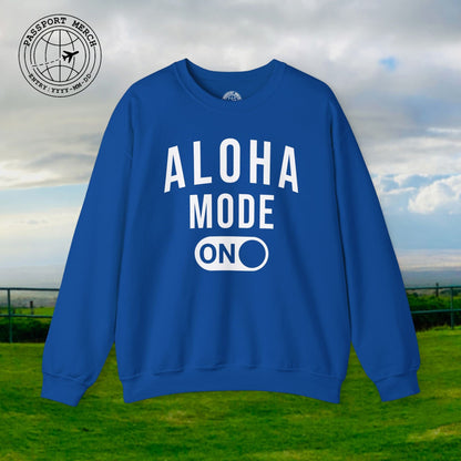 Aloha Mode ON, Hawaii Crewneck